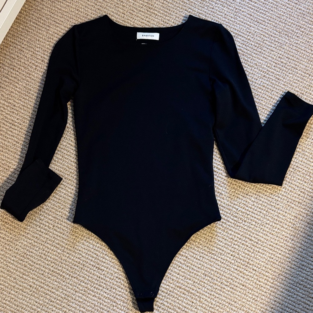Babaton Classic Black  Bodysuit Small